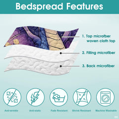 Matching pillowcase detail for fantasy bedding set featuring coordinating baby dragon artwork