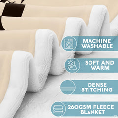 Laurel crest throw blanket draped across a sofa in a modern neutral living room