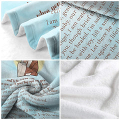 thematic accent decorative portrait detailing with thematic accent sky-blue watercolor accents.