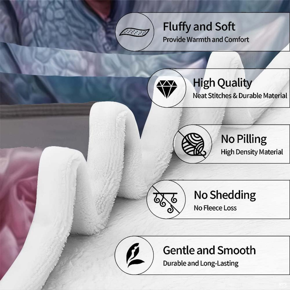 Close-up visual showcasing detailed white interior lining and printed fantasy dragon surface