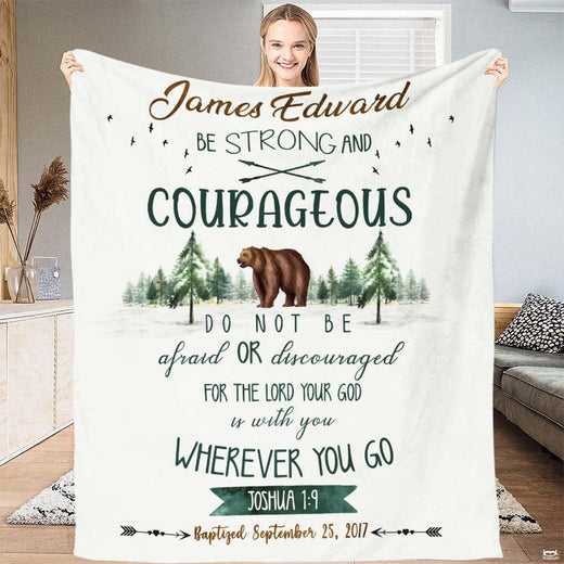 Woodland bear bedding set showcasing a grizzly bear and pine forest watercolor motif.