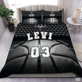 Custom basketball court comforter