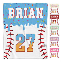Cartoon airplane bedding set display with red and light blue aircraft illustrations on crisp white backdrop