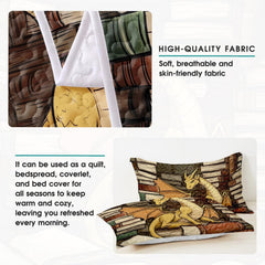 Illustrated dragon artwork shown with pale reverse side