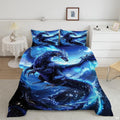 Galaxy Dragon Comforter Throw & Blanket - Twin to King Sizes, Ultra-Soft Lightweight, Animal Gifts for Dragon Lovers