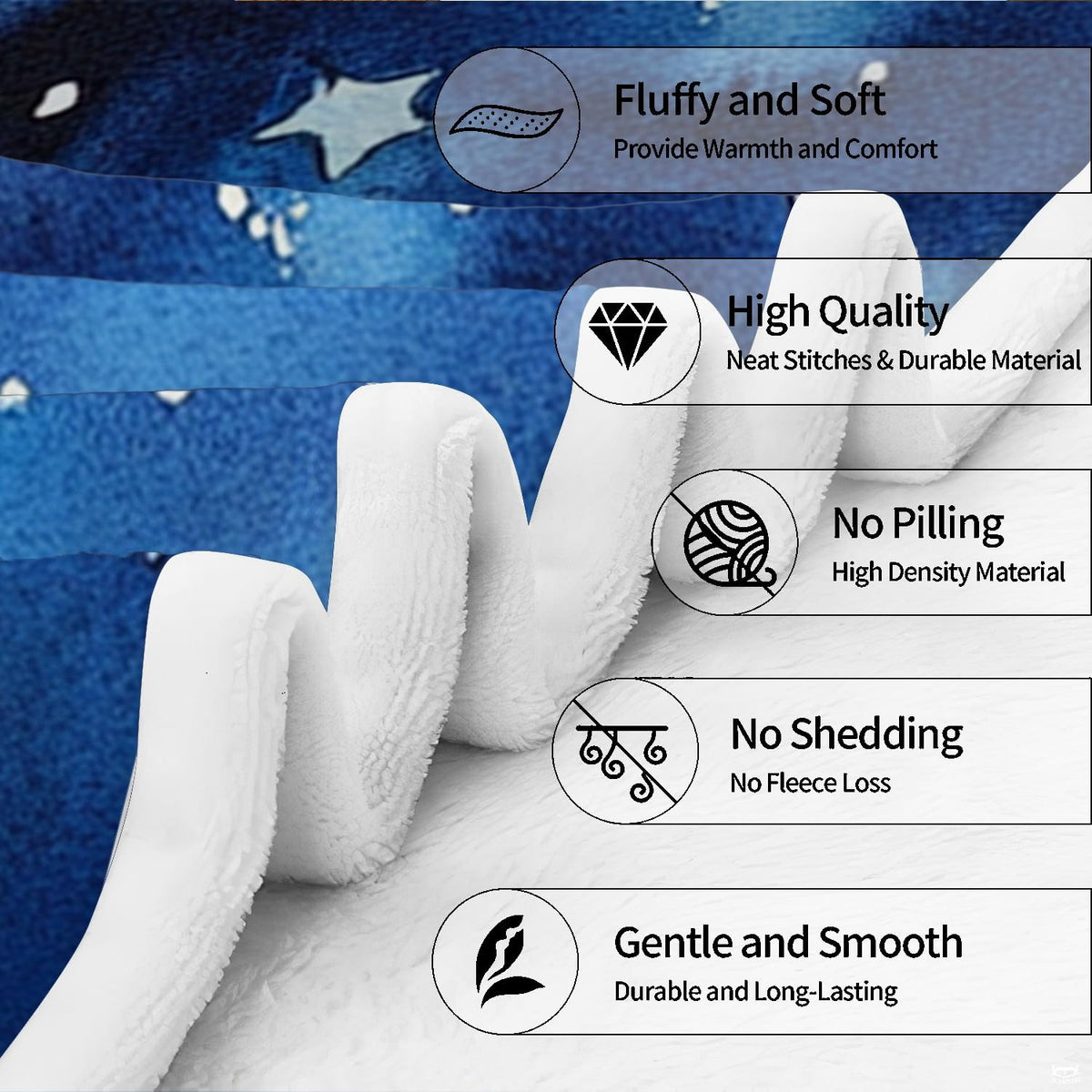 Starry night bedroom arrangement showcasing fantasy dragon bedding under celestial moonlight.