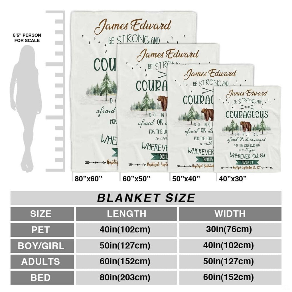 Detailed watercolor pine trees and grizzly bear illustration on woodland bedding.