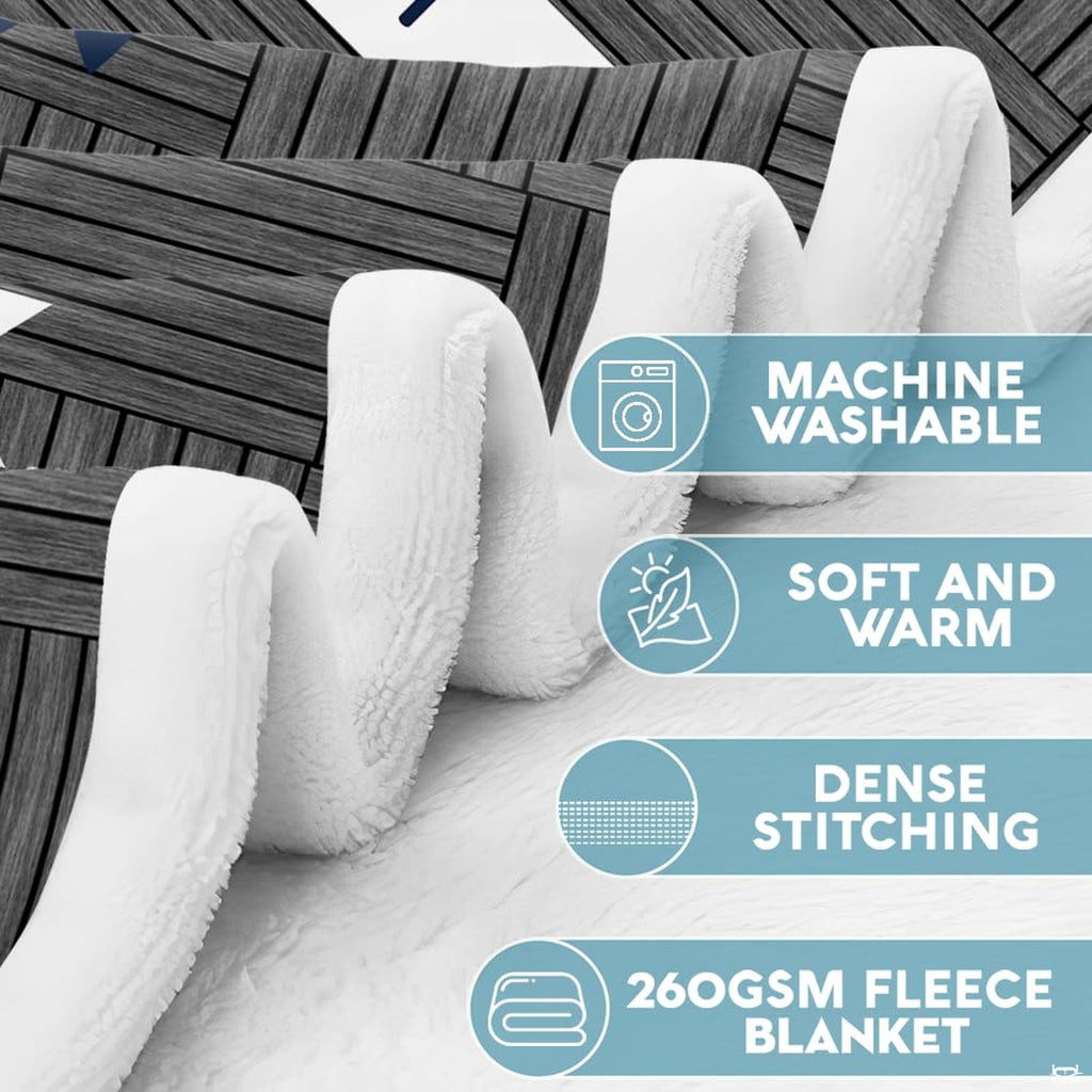 Nautical anchor rustic wood throw blanket view 6 highlighting navy anchor, rope trim, and wood textures