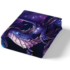 Lilac and celestial purple dragon scales suited for bedroom decor ideas for teenage girl spaces.