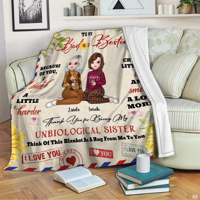 Detailed view of golden sunflower blossoms and airmail envelope borders for boho bedding sets australia styling.