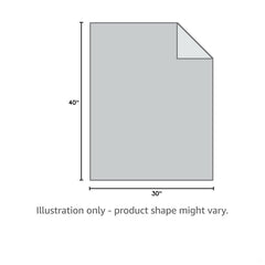Proportion diagram illustrating rectangular format layout with a folded corner indicator.