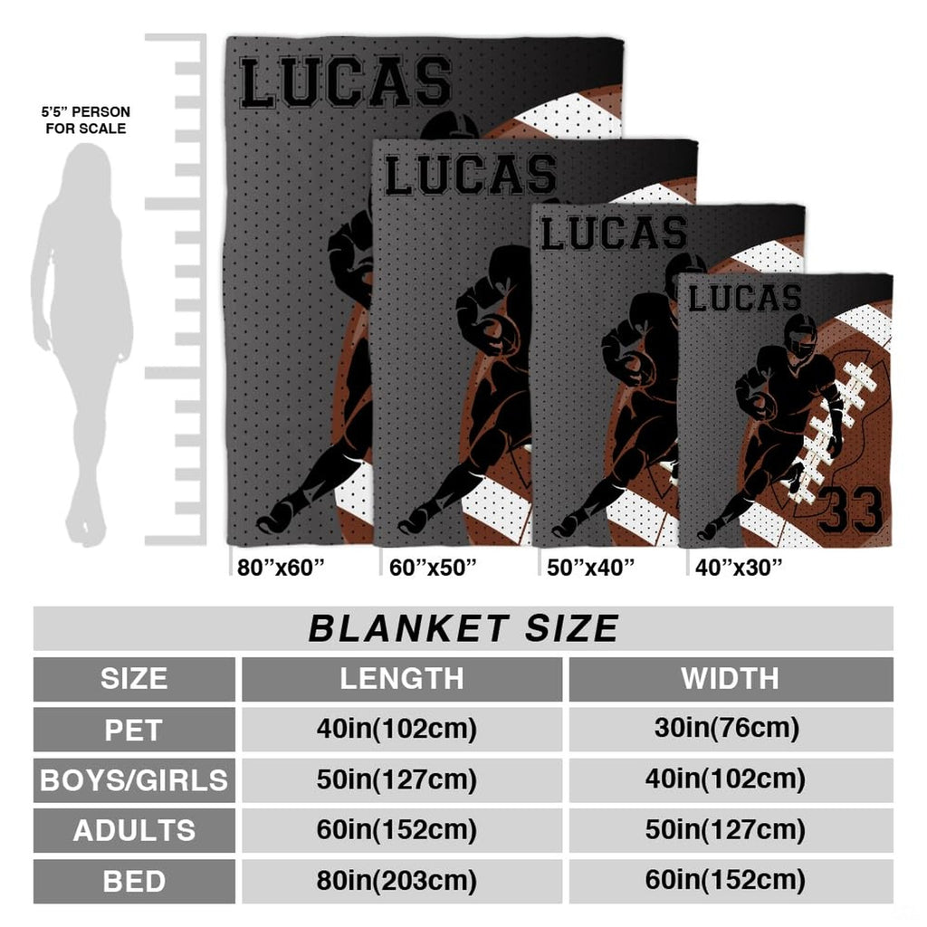 Charcoal gray and thematic accent brown athletic football motif styled in a modern sports-inspired bedroom setting.