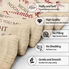 Dimensions guide and home placement diagram displaying the sympathy throw blanket.