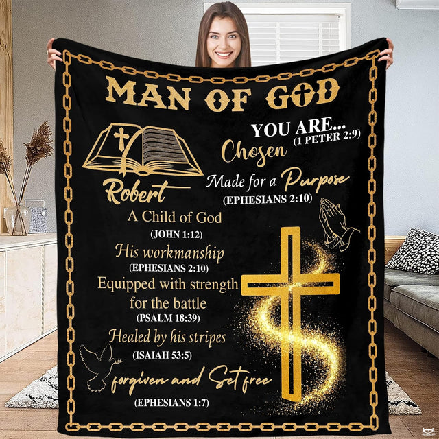 Detailed view of golden glowing cross with shimmering stardust particles and biblical holy book illustration.