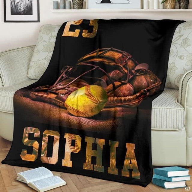 Vintage softball catcher mask, weathered leather glove, and optic ball art on dark boho chic bedding sets.