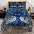 Custom Celtic Tree of Life Quilt Set with Fantasy Central Eye Artwork