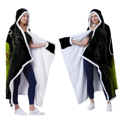 Athlete room styling with optic yellow softball sports graphic blanket
