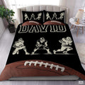 Custom Football Players and Large Football Close Comforter