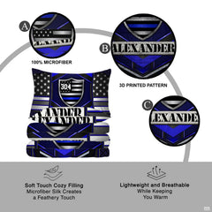 Detail collage of geometric shield artwork with close-up pattern views