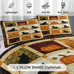Modern bedroom styling of charcoal slate bedding set arranged on a wooden bed frame with coordinated harvest room decor.