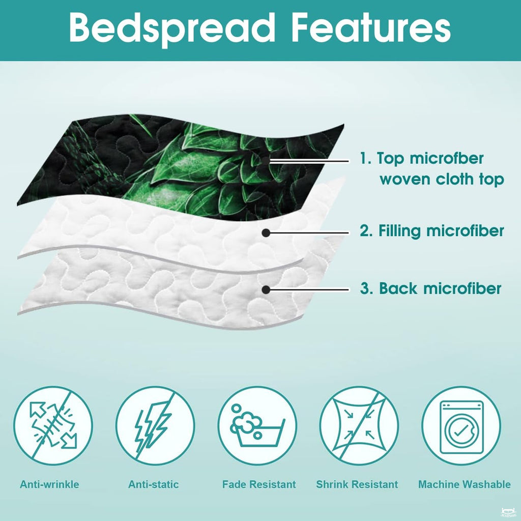 Dark dragon bedding construction infographic