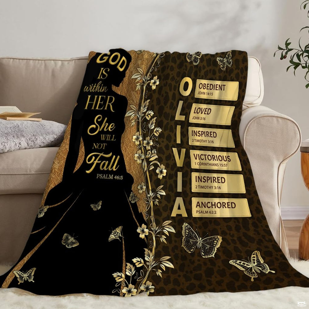 Bedroom display featuring dramatic butterfly leopard print bedding highlighted by thematic accent thematic accent ambient...
