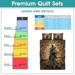 Witch Throw Quilt Set – Vintage Gothic Style Fall Bedspread for Autumn Bedroom Decor, Halloween Witch Bedding, Magical Patchwork Pattern, Soft Lightweight Twin, Full, Queen Sizes (Color 16)