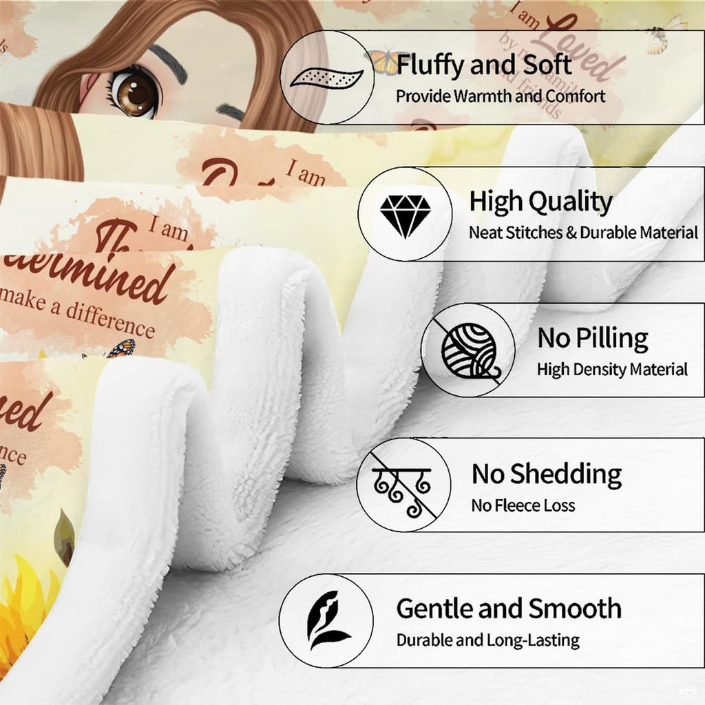 Whimsical yellow sunflower artwork with fluttering butterflies displayed across the decorative bedding.