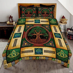 Personalized Celtic Tree of Life Quilt Quilt Sets