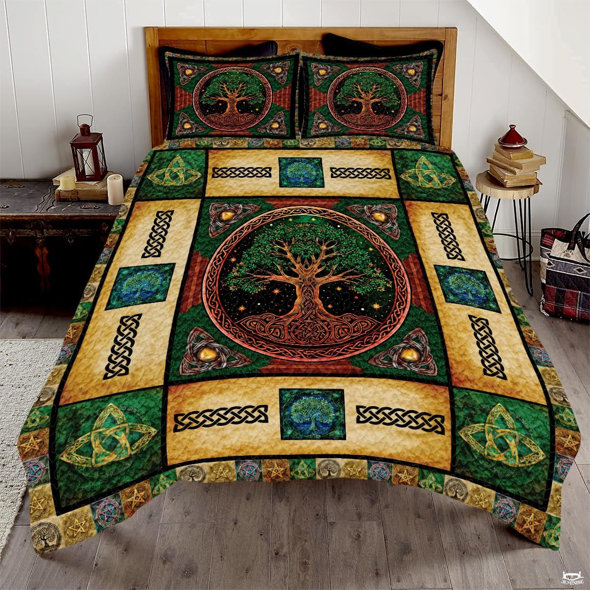 Personalized Celtic Tree of Life Quilt Quilt Sets