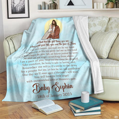 Stylized bedroom scene highlighting the peaceful watercolor aesthetic of halo bedding set.