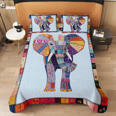 Jeminise Cat Farmhouse Quilt Set, Cozy Animal Bedding