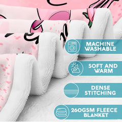 Sweet ballet-inspired bedroom look featuring dancer girl illustrations and sparkle accents.