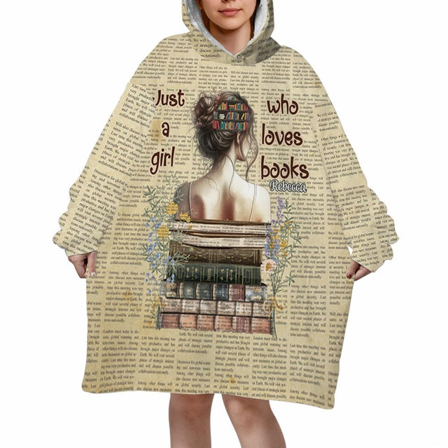 Vintage bookish bedding set with stacked thematic accent, coffee art, and wildflower newspaper collage pattern.