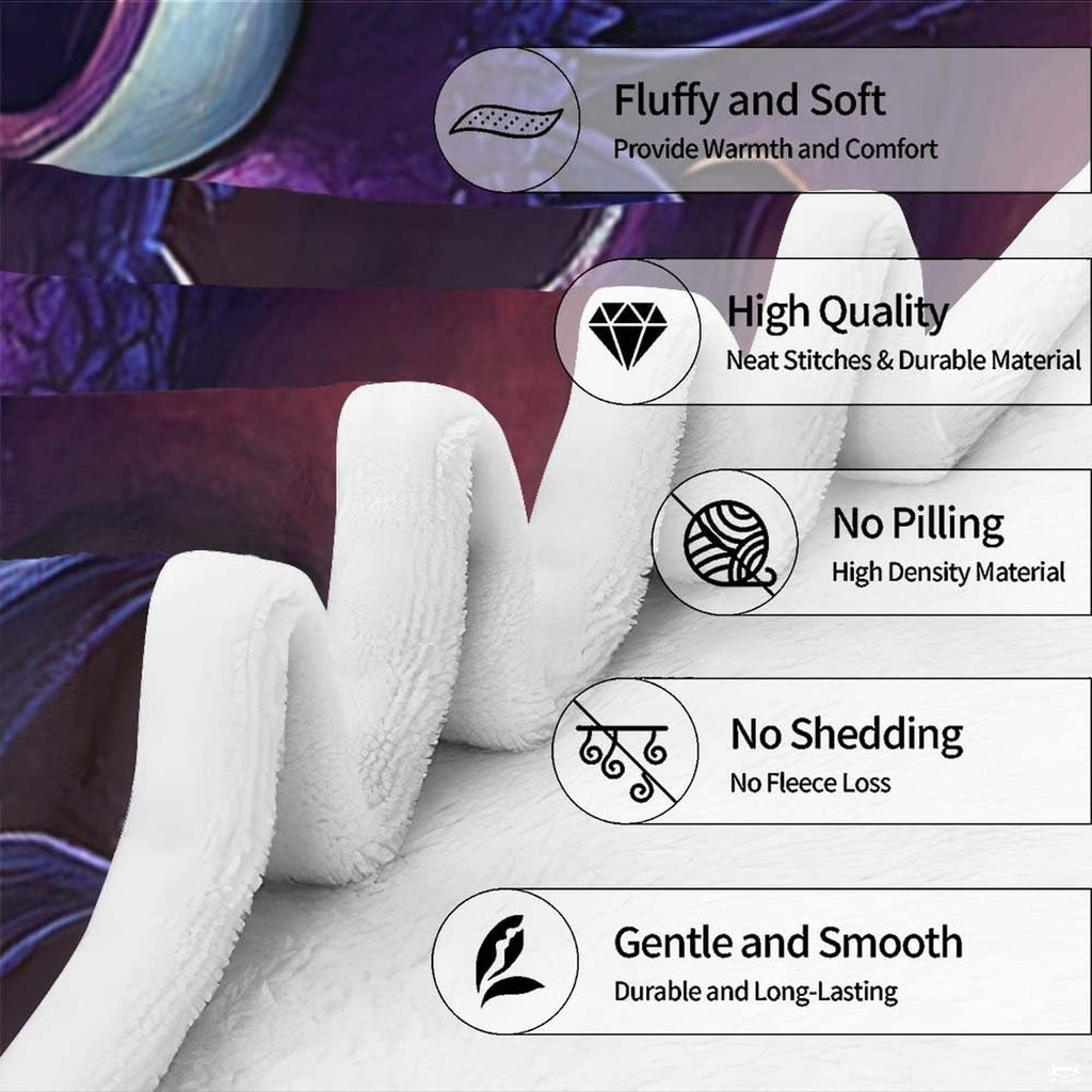 Bedding visual display showing violet thematic accent dragon reading an open illuminated storybook.