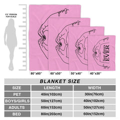 Best sisters ever heart hands line art blanket showing sisterhood design view 8