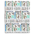 Duck hunting bedding set featuring mallards, gundogs, and marsh reeds across a white bedroom backdrop.
