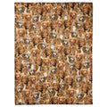Nova Scotia duck tolling retriever dog portraits collage montage artwork