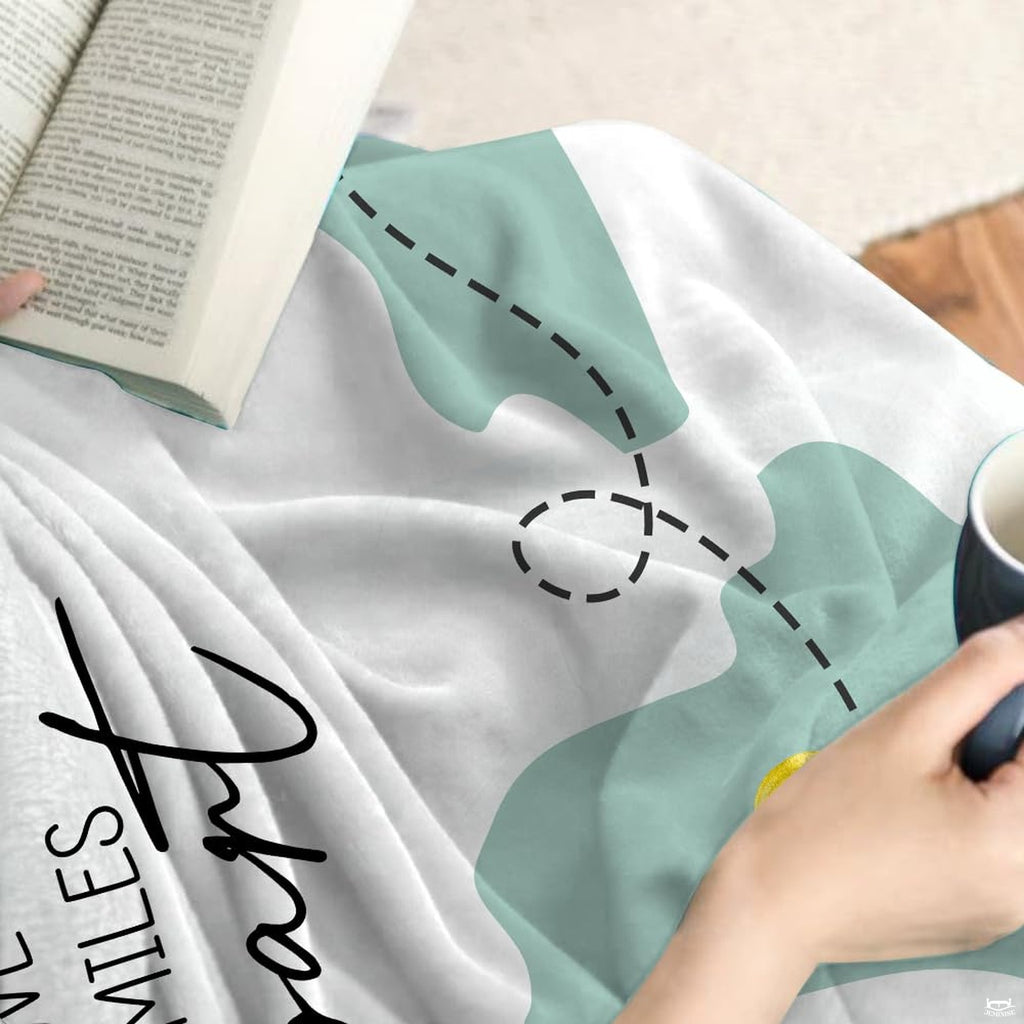 Close-up detail of clean typography and arched script lettering on white background.