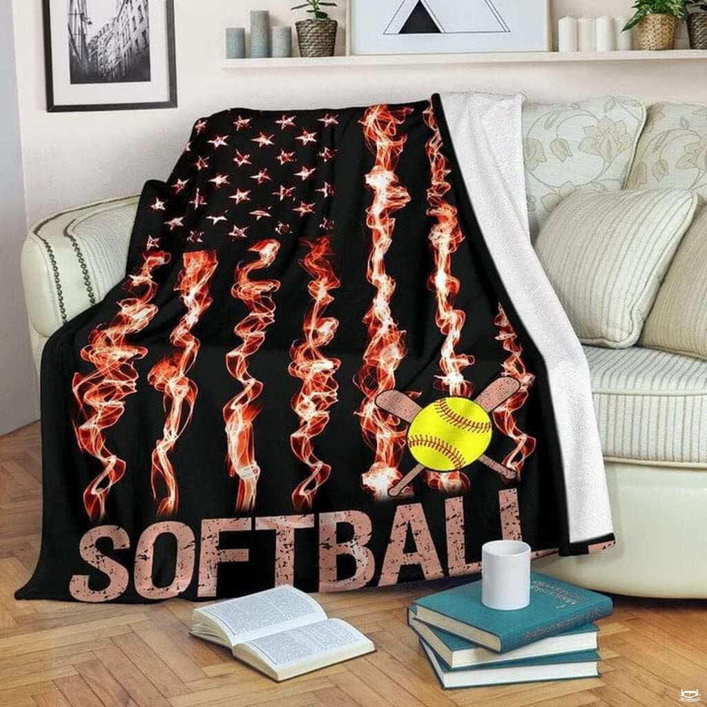 Bold distressed typography and fiery embers anchored across dark bedroom statement decor