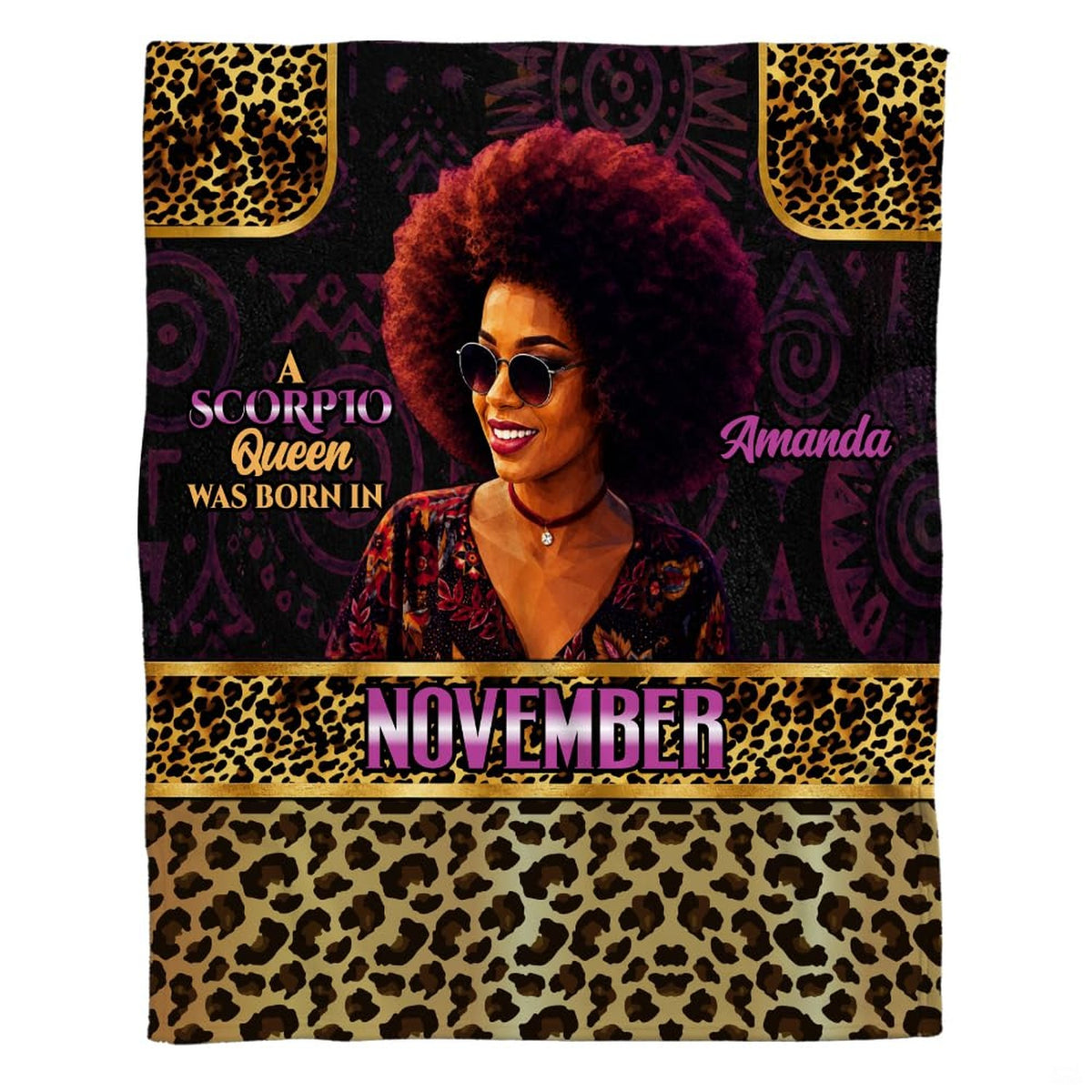 Artistic woman portrait artwork with crimson lips and geometric facets for elegant bed set up styling.