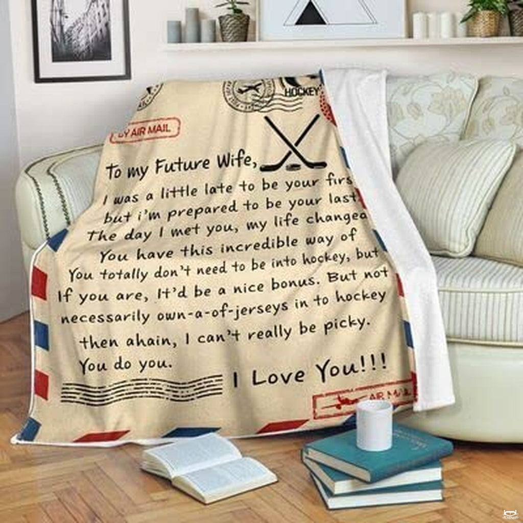 Vintage airmail letter bedding set featuring retro postmark stamps, cancellation lines, and red blue striped border.