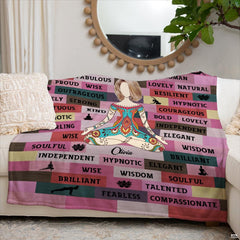 Detailed graphic panel presenting botanical art and artistic lettering designed to complement bedroom walls.